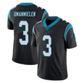 Friene C.Panthers #3 Princely Umanmielen Player Black Vapor Untouchable Limited Game Stitched Jerseys
