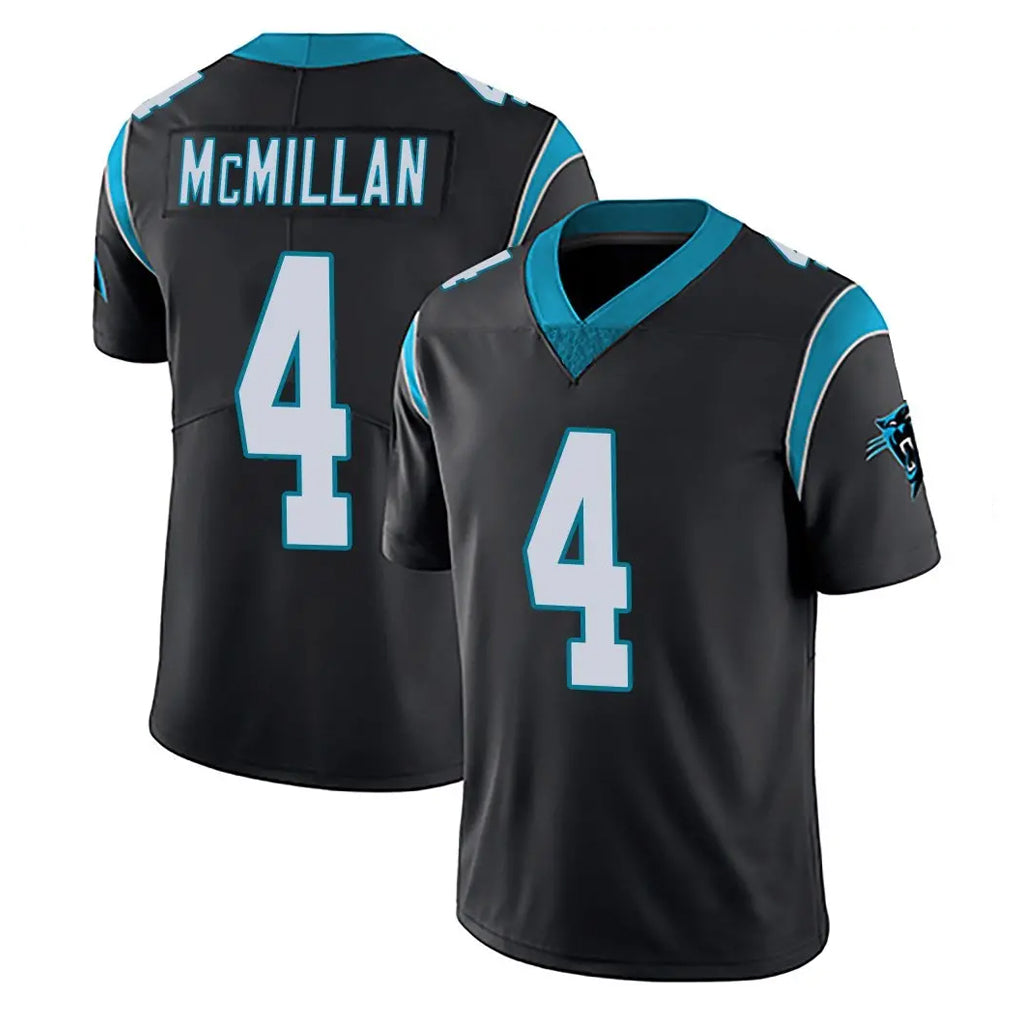 Friene C.Panthers #4 Tetairoa McMillan Player Black Vapor Untouchable Limited Game Stitched Jerseys