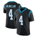 Friene C.Panthers #4 Tetairoa McMillan Player Black Vapor Untouchable Limited Game Stitched Jerseys