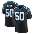 Friene C.Panthers #50 Robert Hunt Player Black Limited Home Game Stitched Jerseys