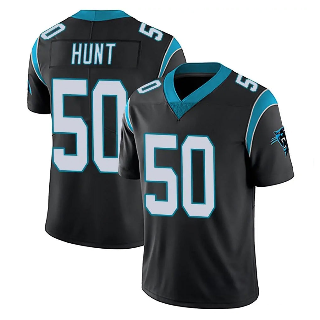 Friene C.Panthers #50 Robert Hunt Player Black Vapor Untouchable Limited Game Stitched Jerseys