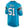 Friene C.Panthers #51 Sam Mills Player Blue Game Stitched Jerseys