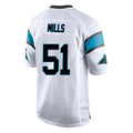 Friene C.Panthers #51 Sam Mills Player White Game Stitched Jerseys