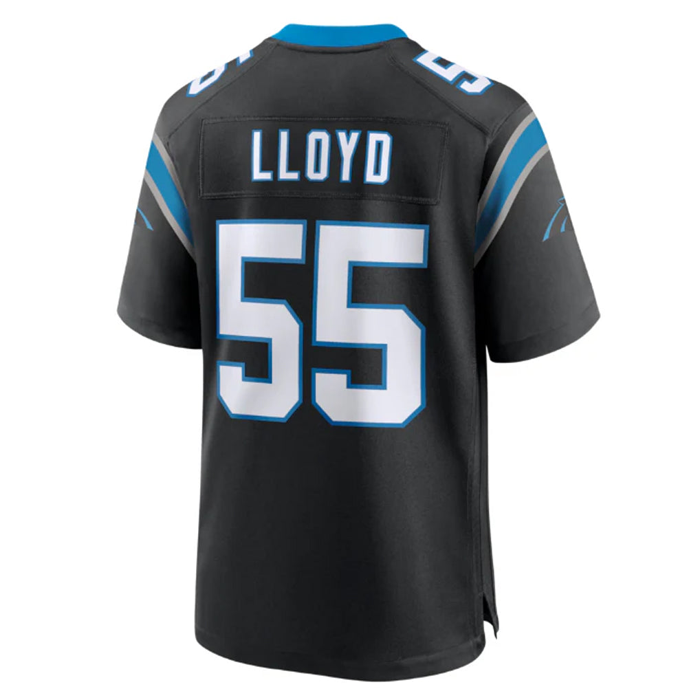 Friene C.Panthers #55 Devin Lloyd Player Black Home Game Stitched Jerseys