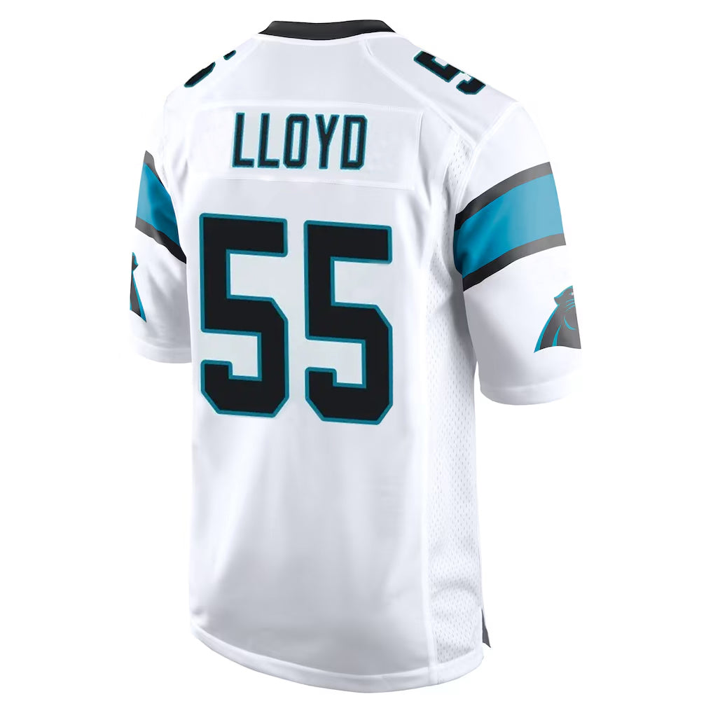 Friene C.Panthers #55 Devin Lloyd Player White Game Stitched Jerseys