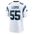 Friene C.Panthers #55 Devin Lloyd Player White Home Game Stitched Jerseys