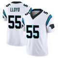 Friene C.Panthers #55 Devin Lloyd Player White Vapor F.U.S.E. Limited Home Game Stitched Jerseys