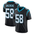Friene C.Panthers #58 Bobby Okereke Player Black Limited Home Game Stitched Jerseys