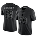 Friene C.Panthers #59 Luke Kuechly Player Black REFLECTIVE Limited Stitched Jerseys