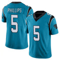 Friene C.Panthers #5 Jaelan Phillips Player Blue Vapor Untouchable Limited Game Stitched Jerseys