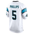 Friene C.Panthers #5 Jaelan Phillips Player White Game Stitched Jerseys