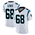 Friene C.Panthers #68 Damien Lewis Player White Vapor Untouchable Limited Game Stitched Jerseys