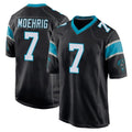 Friene C.Panthers #7 Tre'von Moehrig Player Black Home Game Stitched Jerseys