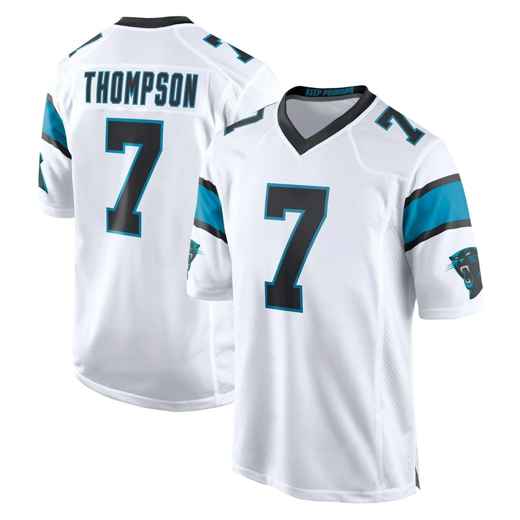 Friene C.Panthers #7 Tre'von Moehrig Player White Game Stitched Jerseys