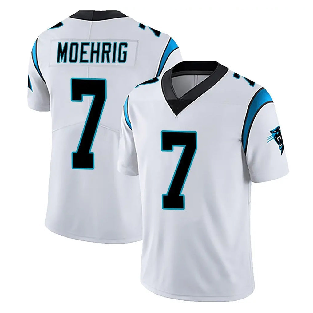 Friene C.Panthers #7 Tre'von Moehrig Player White Vapor Untouchable Limited Game Stitched Jerseys