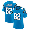 Friene C.Panthers #82 Tommy Tremble Player Blue Home Game Stitched Jerseys