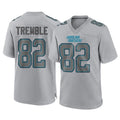 Friene C.Panthers #82 Tommy Tremble Player Gray Atmosphere Fashion Game Stitched Jerseys