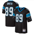 Friene C.Panthers #89 Steve Smith Black Legacy Replica Jersey American Stitched Jerseys