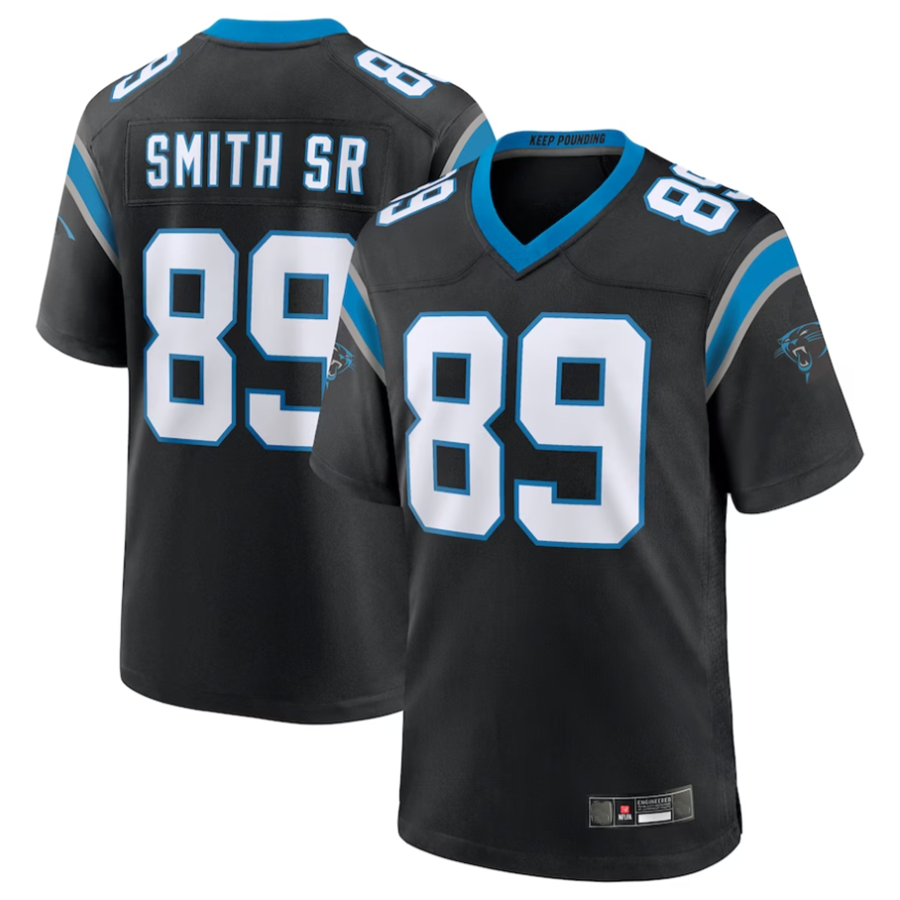 Friene C.Panthers #89 Steve Smith Sr. Black Retired Player Game Stitched Jerseys