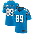 Friene C.Panthers #89 Steve Smith Sr Player Blue Home Game Stitched Jerseys