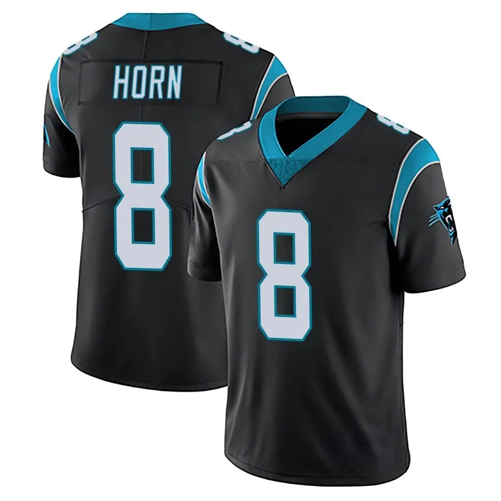 Friene C.Panthers #8 Jaycee Horn Player Black Vapor Untouchable Limited Game Stitched Jerseys