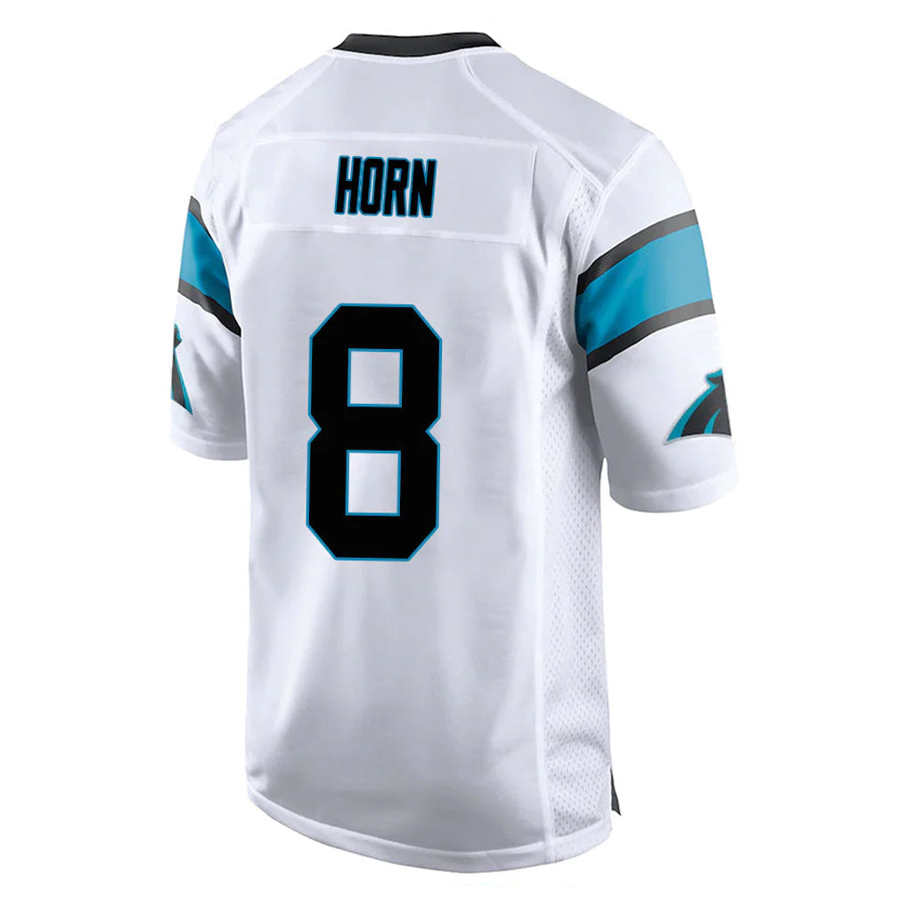 Friene C.Panthers #8 Jaycee Horn Player White Game Stitched Jerseys