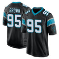 Friene C.Panthers #95 Derrick Brown Player Black Game Stitched Jerseys