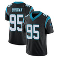 Friene C.Panthers #95 Derrick Brown Player Black Vapor Untouchable Limited Game Stitched Jerseys