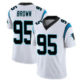 Friene C.Panthers #95 Derrick Brown Player White Vapor Untouchable Limited Game Stitched Jerseys