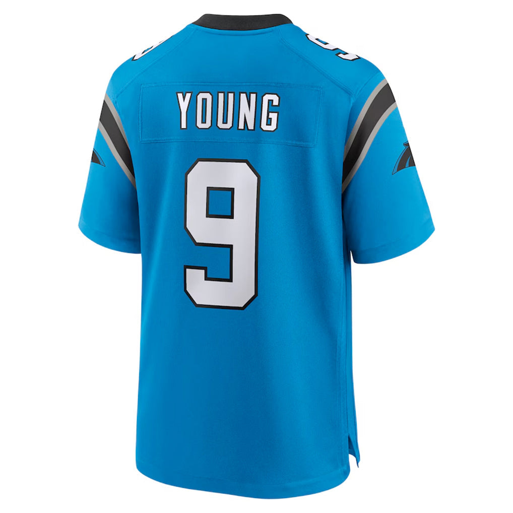 Friene C.Panthers #9 Bryce Young Player Blue Home Game Stitched Jerseys