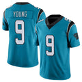 Friene C.Panthers #9 Bryce Young Player Blue Vapor Untouchable Limited Game Stitched Jerseys