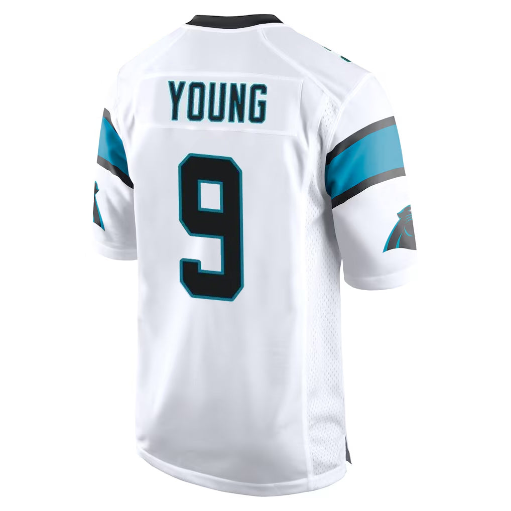Friene C.Panthers #9 Bryce Young Player White Game Stitched Jerseys