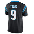 FrieneC.Panthers #9 Bryce Young Black Vapor F.U.S.E. Limited Jersey American Stitched  Jerseys