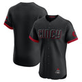 Friene C.Reds Black City Connect Limited Elite Home Blank Player Stitched Jerseys