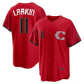 Friene C.Reds #11 Barry Larkin Player Red 2026 City Connect Home Game Stitched Jerseys