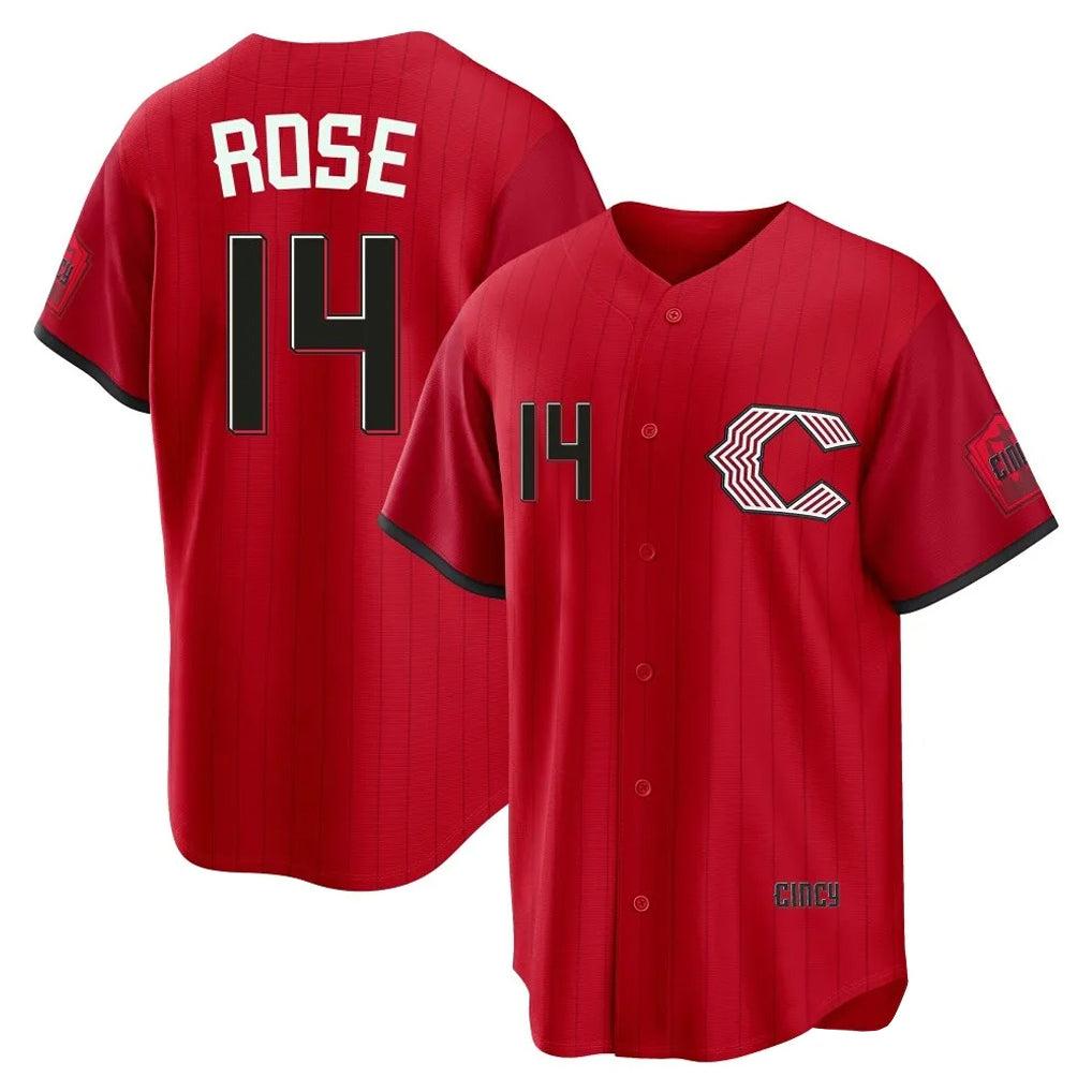 Friene C.Reds #14 Pete Rose Player Red 2026 City Connect Home Game Stitched Jerseys