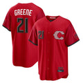 Friene C.Reds #21 Hunter Greene Player Red 2026 City Connect Home Game Stitched Jerseys