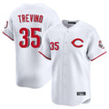 Friene C.Reds #35 Jose Trevino Player White Limited Home Stitched Jerseys