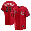 Friene C.Reds #37 Tyler Stephenson Player Red 2026 City Connect Home Game Stitched Jerseys