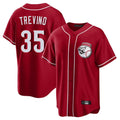 Friene C.Reds #3 Ke'Bryan Hayes Player Red Game Home Stitched Jerseys