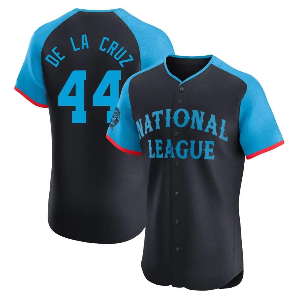 Friene C.Reds #44 Elly De La Cruz Player Navy Limited Elite National League All-Star Game Stitched Jerseys