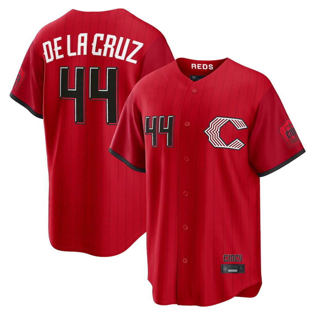 Friene C.Reds #44 Elly De La Cruz Player Red 2026 City Connect Home Game Stitched Jerseys