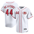 Friene C.Reds #44 Elly De La Cruz Player White Home Limited Stitched Jerseys
