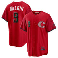 Friene C.Reds #9 Matt McLain Player Red 2026 City Connect Home Game Stitched Jerseys