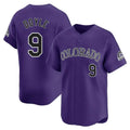 Friene C.Rockies #9 Brenton Doyle Player Purple Limited Home Stitched Jerseys