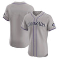Friene  C.Rockies ## Rockies Blank Player Gray Limited Elite Home Stitched Jerseys