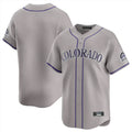 Friene  C.Rockies ## Rockies Blank Player Gray Limited Home Stitched Jerseys