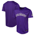 Friene  C.Rockies ## Rockies Blank Player Purple Limited Home Game Stitched Jerseys