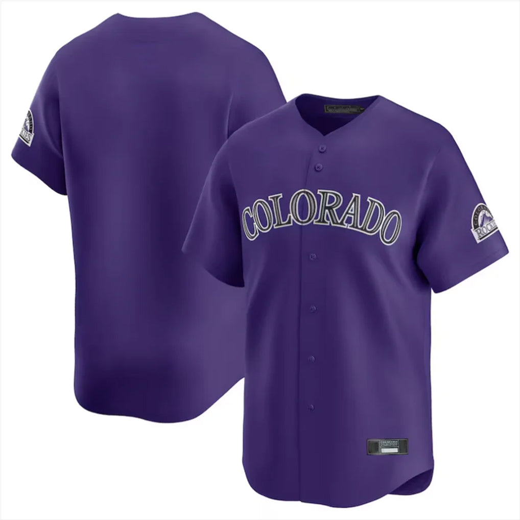 Friene C.Rockies ## Rockies Blank Player Purple Limited Home Stitched Jerseys