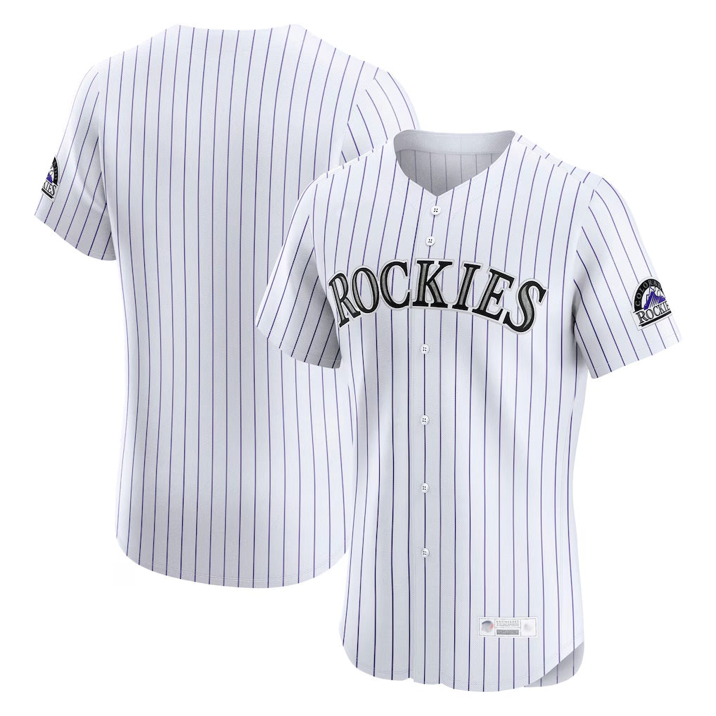 Friene C.Rockies ## Rockies Blank Player White Limited Elite Home Stitched Jerseys